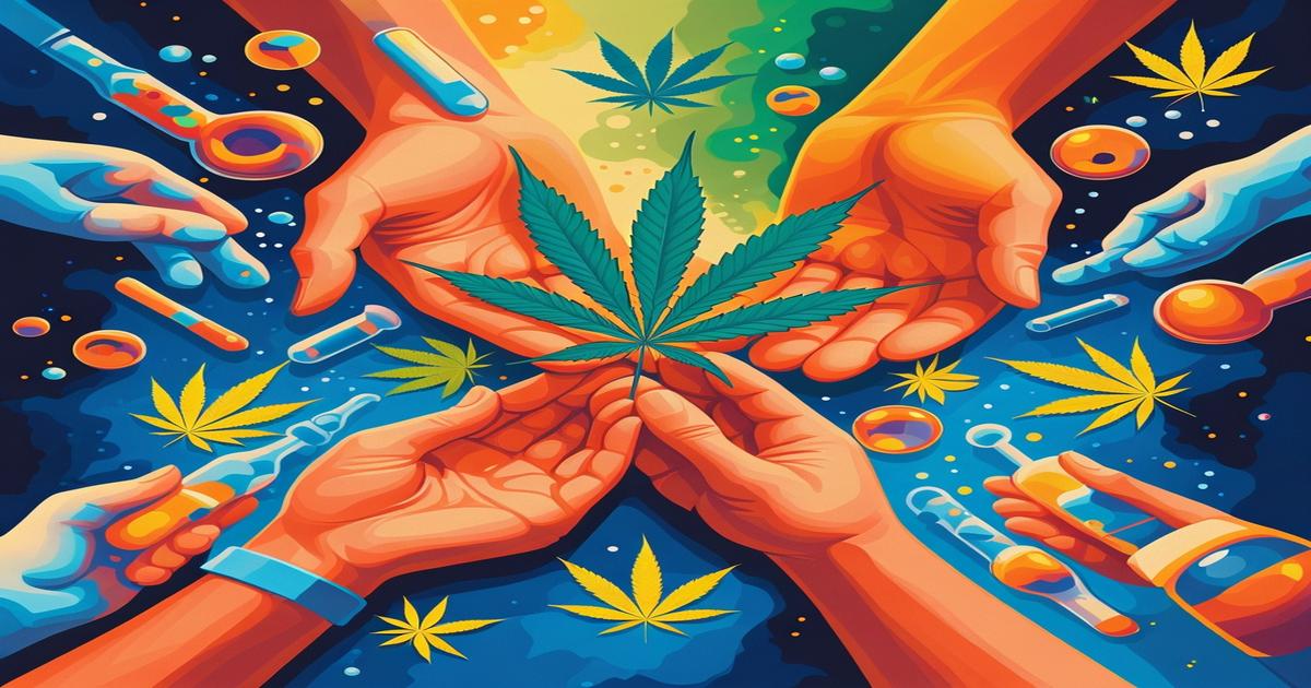Imagem gerada por IA para ilustrar o conteúdo do Ganja Talks.