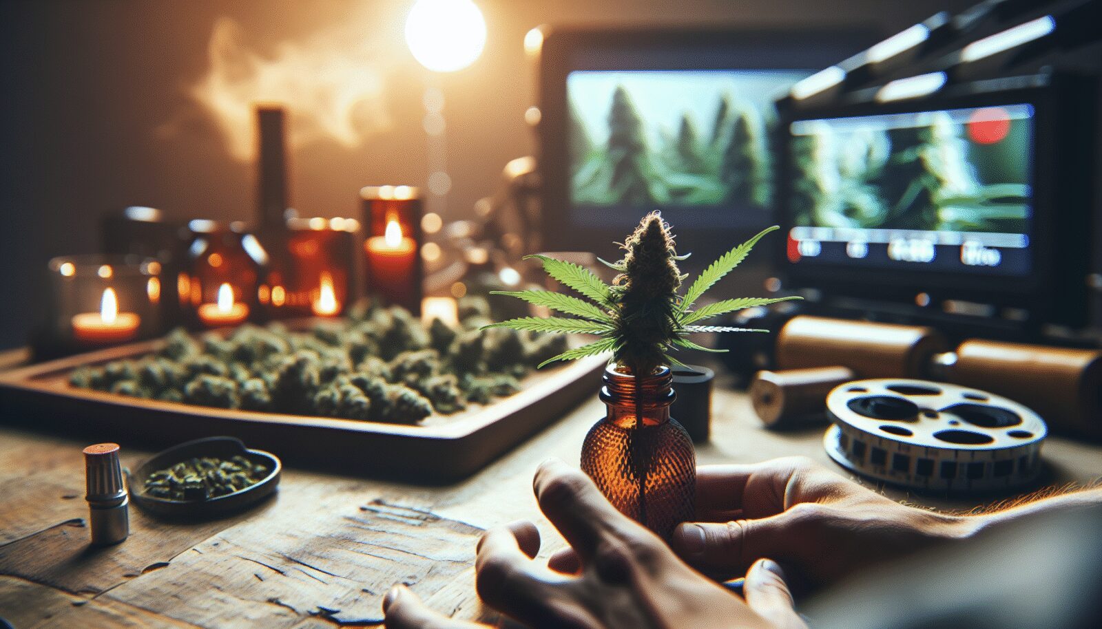 Imagem gerada por IA para ilustrar o conteúdo do Ganja Talks.